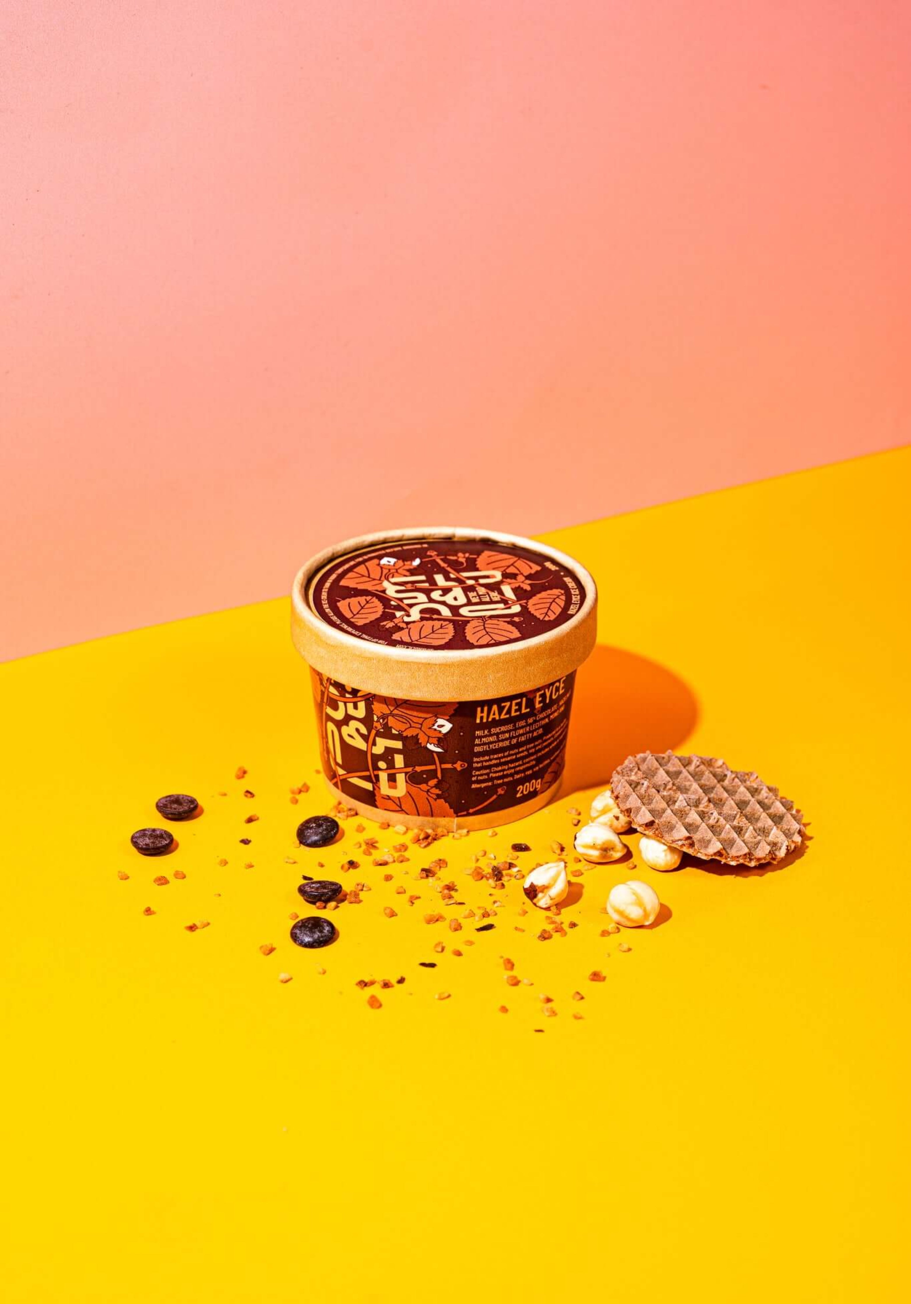 Hazel Eyce (Hazelnut & Chocolate Ice Cream)